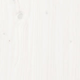 Giroletto Bianco in Legno Massello di Pino 100x200 cm