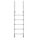 Scala per Piscina 54x38x211 cm Acciaio Inox 304