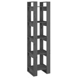 Libreria/Divisorio Grigio 41x35x160 cm Legno Massello di Pino