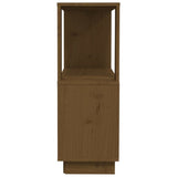 Libreria/Divisorio Ambrato 80x25x70 cm Legno Massello di Pino