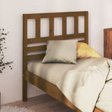 Testiera per Letto ambra 81x4x100 cm in Legno di Pino