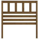 Testiera per Letto ambra 96x4x100 cm in Legno di Pino