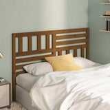 Testiera per Letto ambra 166x4x100 cm in Legno Massello di Pino