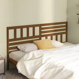 Testiera per Letto ambra 206x4x100 cm in Legno Massello di Pino