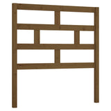 Testiera per Letto ambra 81x4x100 cm in Legno Massello di Pino