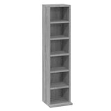 Mobile Porta CD Grigio Sonoma 21x20x88 cm in Legno truciolato