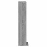 Mobile Porta CD Grigio Sonoma 21x20x88 cm in Legno truciolato