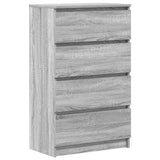 Credenza Grigio Sonoma 60x35x98,5 cm in Legno truciolato