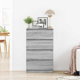 Credenza Grigio Sonoma 60x35x98,5 cm in Legno truciolato