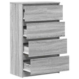 Credenza Grigio Sonoma 60x35x98,5 cm in Legno truciolato