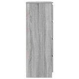 Credenza Grigio Sonoma 60x35x98,5 cm in Legno truciolato