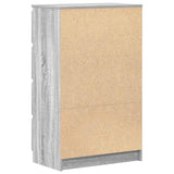 Credenza Grigio Sonoma 60x35x98,5 cm in Legno truciolato