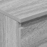 Credenza Grigio Sonoma 60x35x98,5 cm in Legno truciolato