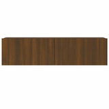 Mobile TV Muro Rovere Marrone 120x30x30cm Legno truciolato