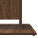 Tavolo da Bistrot Rovere Marrone 60x60x75 cm Legno truciolato