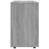 Tavolino da Salotto Grigio Sonoma 70x35x55 cm Legno truciolato