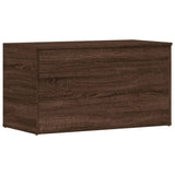 Cassapanca Rovere Marrone 84x42x46 cm in Legno Ingegnerizzato