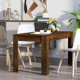 Tavolo da Pranzo Rovere Fumo 140x74,5x76 cm Legno truciolato