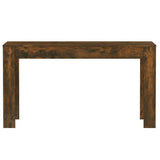 Tavolo da Pranzo Rovere Fumo 140x74,5x76 cm Legno truciolato