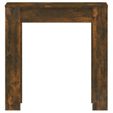 Tavolo da Pranzo Rovere Fumo 140x74,5x76 cm Legno truciolato
