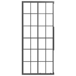 Cabina Doccia ESG Smerigliato 90x70x180 cm Nera