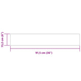 Tavole per Pavimenti 18 pcs Marrone Noce 2,51 m PVC
