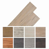 Tavole per Pavimenti 18 pcs Marrone Rovere 2,51 m PVC