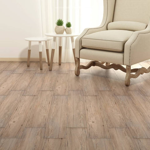 Listoni Pavimenti Autoadesivi in PVC 2,51 m 2mm Rovere Marrone