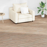 Tavole per Pavimenti 18 pcs Marrone Rovere 2,51 m PVC