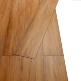 Tavole per Pavimenti 18 pcs Naturale 2,51 m PVC