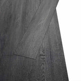 Tavole per Pavimenti 18 pcs Nero e Bianco 2,51 m PVC