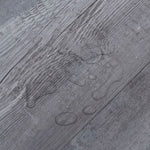 Listoni Pavimenti Autoadesivi in PVC 2,51m 2mm Grigio Opaco