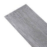 Tavole per Pavimenti 2,51 m 18 pcs PVC Legno grigio opaco