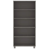Credenza HAMAR in Legno Massello di Pino Grigio Chiaro