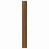 Scarpiera Rovere Marrone 59x17x150 cm in Legno truciolato