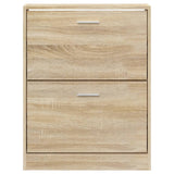 Scarpiera Rovere 59x17x81 cm Legno ingegnerizzato