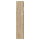 Scarpiera Rovere 59x17x81 cm Legno ingegnerizzato