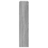 Scarpiera Grigio Sonoma 59x17x81 cm in Legno truciolato