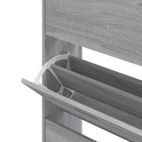 Scarpiera Grigio Sonoma 63x24x147 cm in Legno truciolato