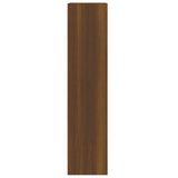 Scarpiera Rovere Marrone 63x24x103 cm in Legno truciolato