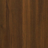 Scarpiera Rovere Marrone 63x24x103 cm in Legno truciolato