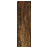 Scarpiera Rovere Fumo 63x24x81 cm in Legno truciolato