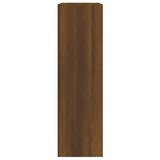 Scarpiera Rovere Marrone 63x24x81 cm in Legno truciolato