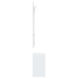 Set Scarpiere 3 in 1 Bianco in Legno truciolato
