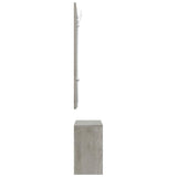 Set Scarpiere 3 in 1 Grigio cemento in Legno truciolato