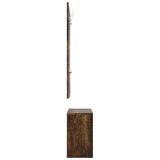 Set Scarpiere 3 in 1 rovere fumo in Legno truciolato