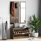 Set Scarpiere 3 in 1 rovere fumo in Legno truciolato