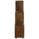 Libreria a Scala Rovere Fumo 107 cm in Legno truciolato