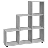 Libreria a Scala Grigio Sonoma 107 cm in Legno truciolato