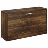Scarpiera Rovere Fumo 80x24x45 cm in Legno truciolato